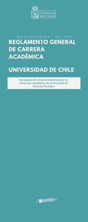 Reglamento Carrera Académica (Resumen)