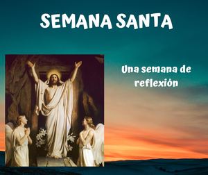 Dios Semana Santa Publicación De Facebook