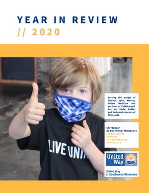 2020 Annual Report United Way Southwest Minnesota