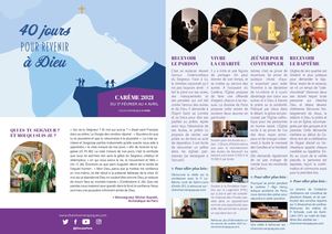 Dépliant Semaine-Sainte 2021