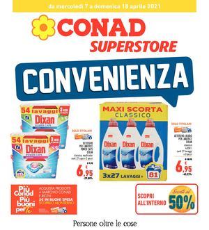 Volantino Conad Superstore Lazio Nord Ovest 06 Aprile 18 Aprile