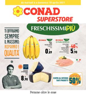 Volantino Conad Superstore Toscana Nord Ovest 06 Aprile 18 Aprile