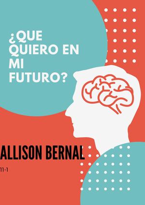 ¿Que Quiero En Mi Futuro