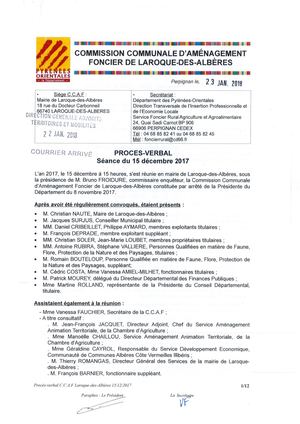 CCAF 1 - LAROQUE DES ALBERES