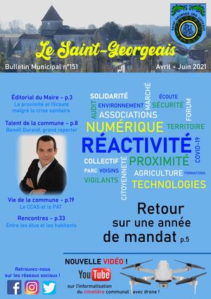 LE SAINT-GEORGEAIS N°151 AVRIL JUIN 2021