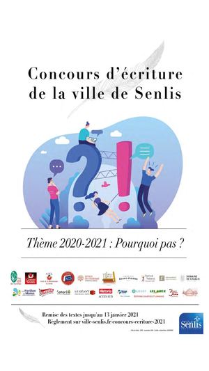 Recueil des textes et résultats du Concours d'écriture 2020 2021