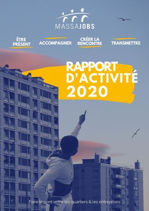 Massajobs - Rapport d'Activité 2020