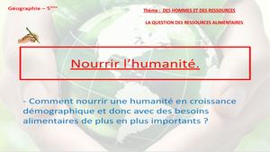 Nourrir Les Hommes