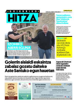 Goierriko Hitza 20210401