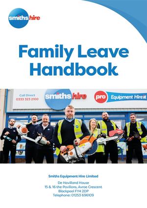 Smiths Hire Family Leave Handbook