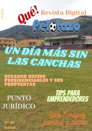 Que Pelotazo Revista Digital - 3era Edición