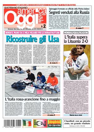 America Oggi 1 Aprile 2021