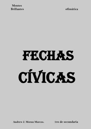 Fechas Cívicas Ofimatica