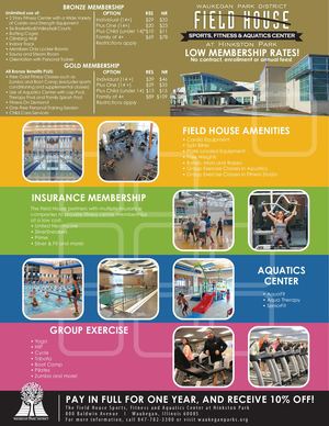 Field House Memberships