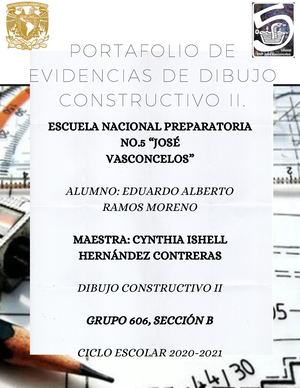 Portafolio De Evidencias De Dibujo Constructivo Ii