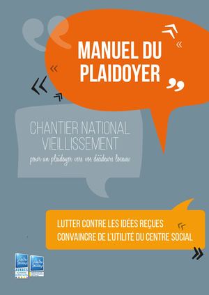 Manuel Du Plaidoyer - chantier national vieillissement