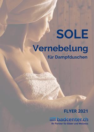 Sole Vernebelung für Dampfduschen