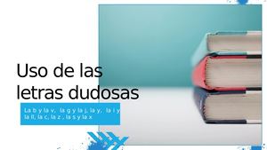 Uso De Las Letras Dudosas