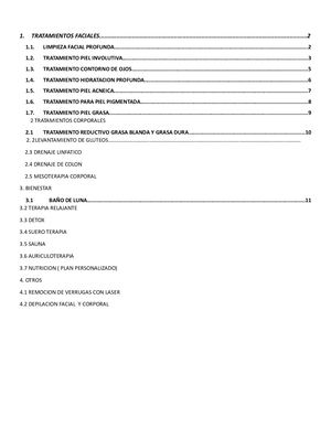 Procedimiento Estetica