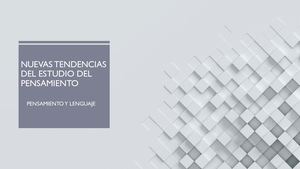 Nuevas Tendencias De Pensamiento
