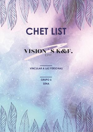 Final Chet Calamรฉo - Chet List Final
