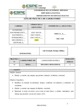 Informe De Laboratorio Practica Movimiento Rotacional Iii 4173