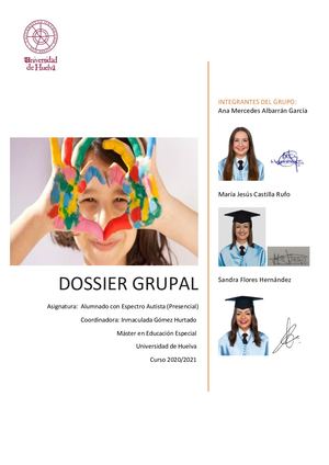 Dossier Grupal Autismo