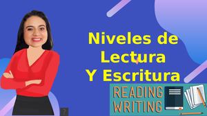 Niveles de lectura y escritura