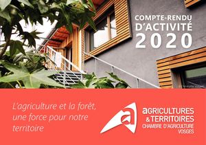 Compte rendu d'activité 2020 de la Chambre d'Agriculture des Vosges