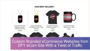 Custom Branded eCommerce Websites from DFY eCom Site With a Twist of Traffic
