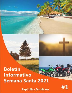 Boletín Informativo Semana Santa 2021