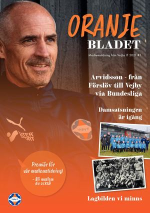 Vejby IF Oranjebladet 2021 #1