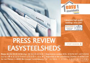 PRESS REVIEW EASYSTEELSHEDS