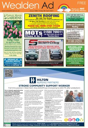Wealden Ad 09/04/2021