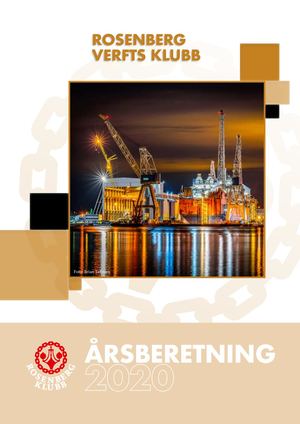 Rosenberg Verfts Klubb Årsberetning 2020