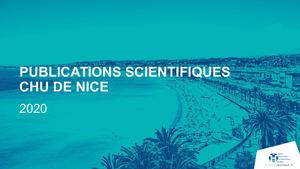 2020 Publications scientifiques CHU de Nice