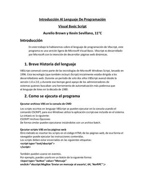 Investigación De Informática