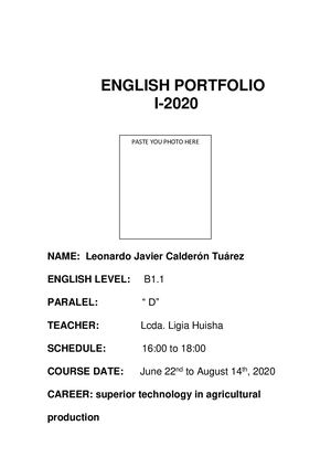 Portafolio Estudiantes Calazacon