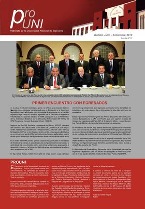 BOLETÍN N° 11 - JULIO - SETIEMBRE 2010