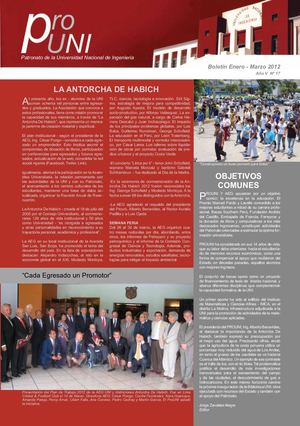 BOLETÍN N° 17 - ENERO - MARZO 2012