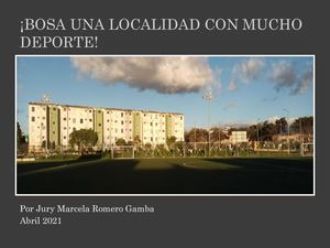 Bosa una localidad con mucho deporte!