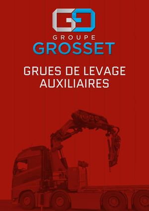 Grues de levage auxiliaires HMF