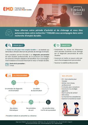 Tingari - Brochure Dispositif Emd