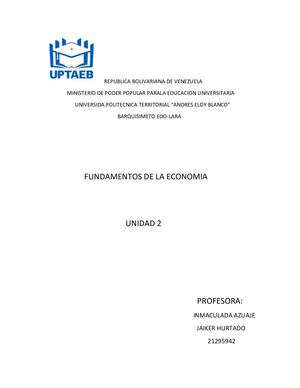 Trabajo Fundamento De La Economia Jaiker2