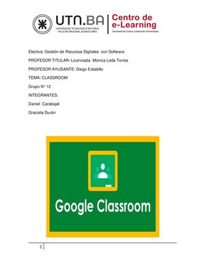 Revista Google Classroom