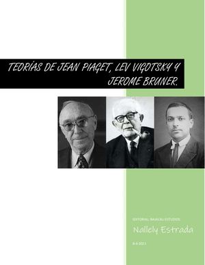 Revista Piaget, Vigotsky Y Bruner