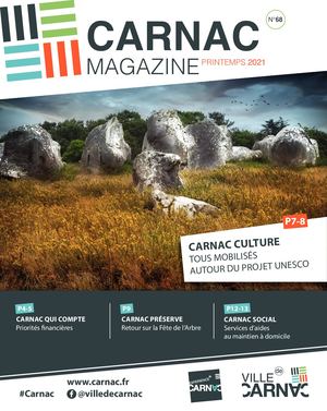 CARNAC MAGAZINE N°68 AVRIL 2021