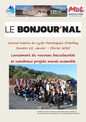 Bonjour'nal N°25