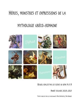 Héros, monstres et expressions de la mythologie gréco-romaine