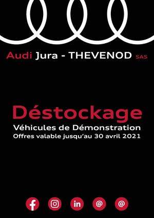 Déstockage Audi Jura